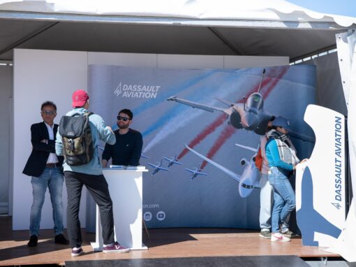 Dassault Aviation – La borne de jeu personnalisée au service de l’image de marque