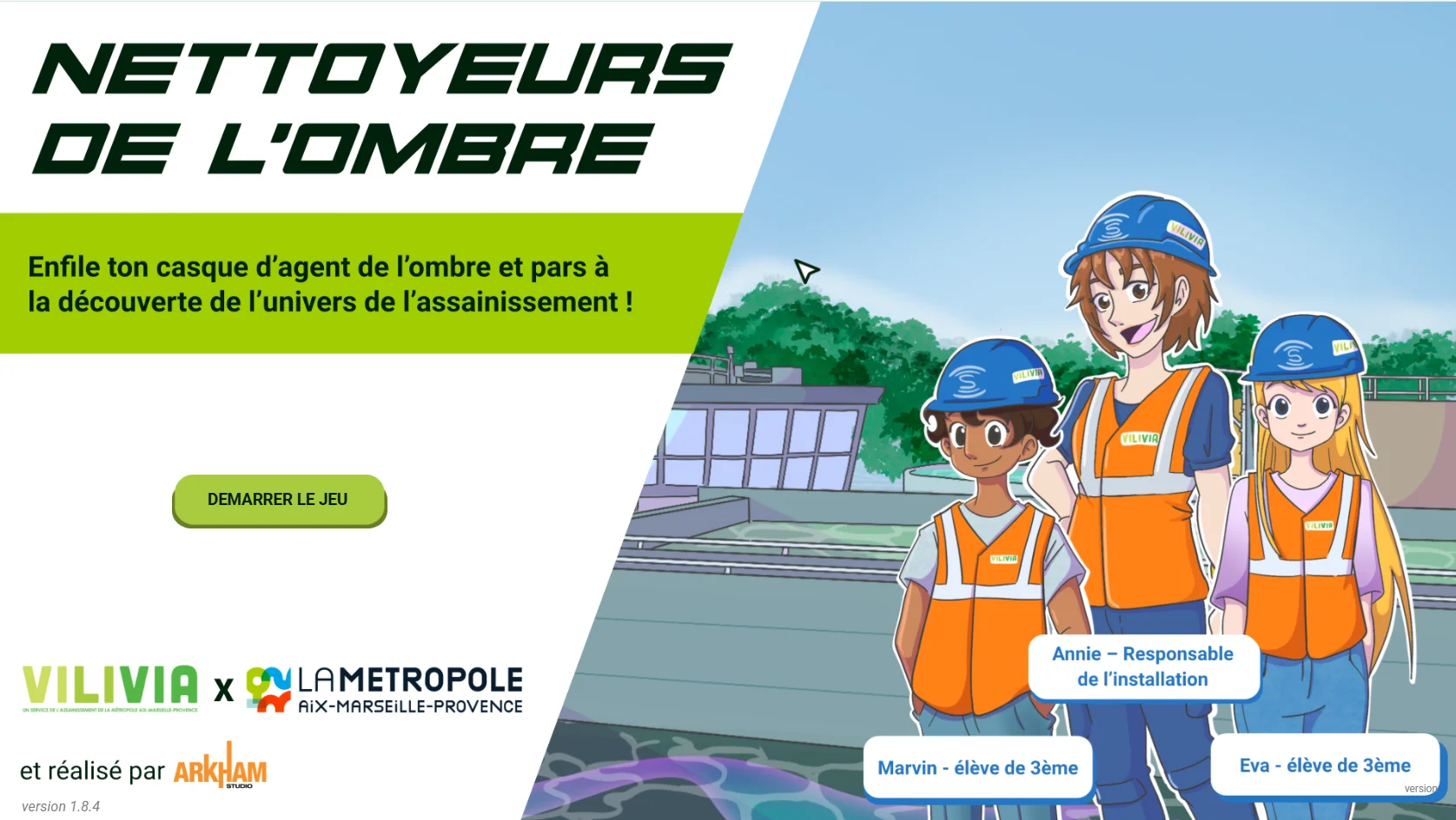 screen saur page accueil